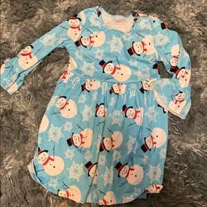 Snowman dress